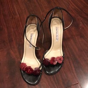 Barely worn sexy and comfortable strap heels.